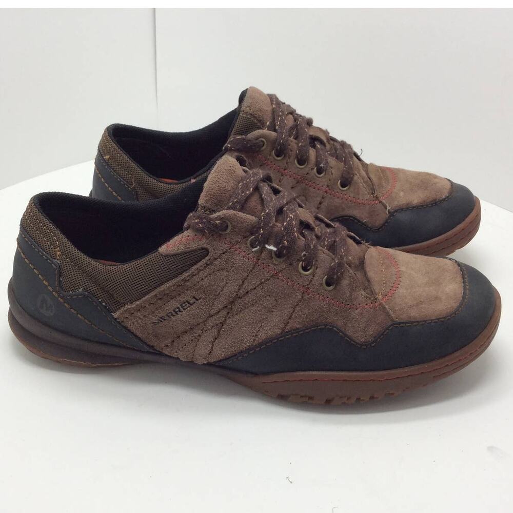 Merrell Espresso Performance Hiking Select Grip Suede Shoe Womens 9 US
